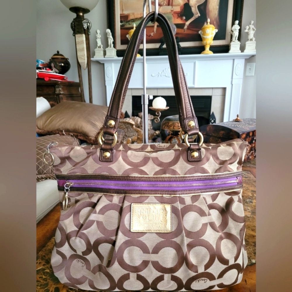 Coach Poppy Purple